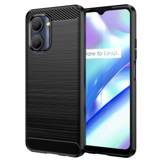 Etui Carbon Case do Realme C33 elastyczny czarny