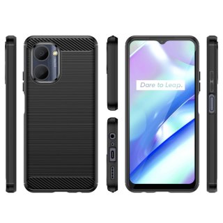 Etui Carbon Case do Realme C33 elastyczny czarny