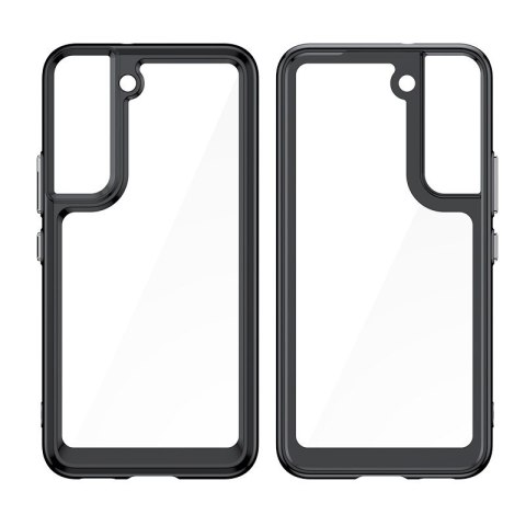 Etui Outer Braders z elastyczną ramką do Samsung Galaxy S23+ czarne