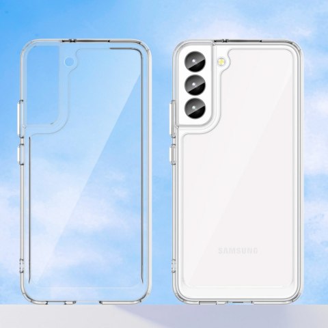 Etui Outer Braders z elastyczną ramką do Samsung Galaxy S23+ przezroczyste