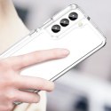 Etui Outer Braders z elastyczną ramką do Samsung Galaxy S23 przezroczyste