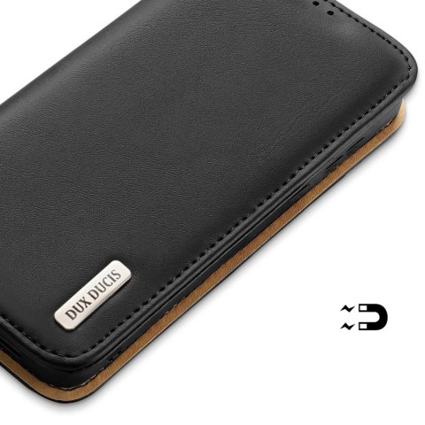 Etui Dux Ducis Hivo blokada RFID do Samsung Galaxy S23+ czarne