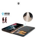 Etui Dux Ducis Hivo blokada RFID do Samsung Galaxy S23 Ultra czarne
