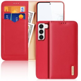 Etui Dux Ducis Hivo blokada RFID do Samsung Galaxy S23+ czerwone