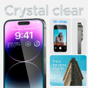 2x Szkło Hartowane Spigen Glas.tr Ez Fit do iPhone 14 Pro Max Clear