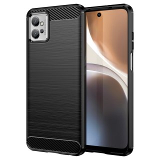 Etui Carbon Case do Motorola Moto G32 elastyczny czarny