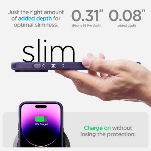 SPIGEN MAG ARMOR IPHONE 14 PRO MAX DEEP PURPLE