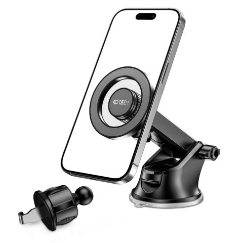 TECH-PROTECT N51 MAGNETIC MAGSAFE DASHBOARD & VENT CAR MOUNT BLACK