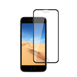 iPhone 6 / 6s / 7 / 8 / SE - Szkło Hartowane Na Cały Ekran 3D FULL GLUE