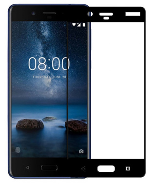 NOKIA 8 | Szkło Hartowane Na Cały Ekran 3D