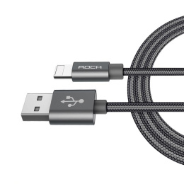 ORYGINALNY Kabel ROCK USB iPhone 5 SE 6S 7 180 cm
