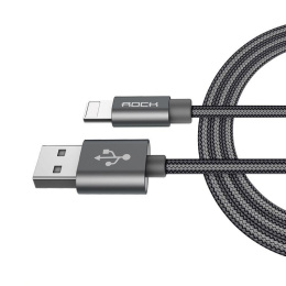 ORYGINALNY Kabel ROCK USB iPhone 5 SE 6S 7 100 cm