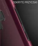 Samsung Galaxy Note 9 ORYGINALNE ETUI SLIM X-LEVEL OCHRONA Czarny