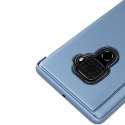 Etui z klapką Clear View Case do Huawei Mate 30 Lite niebieski