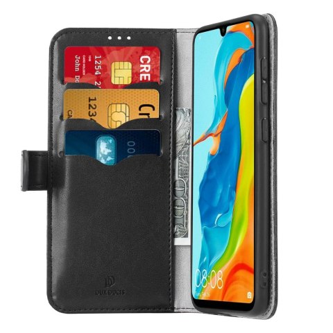 Etui portfel z klapką Dux Ducis Kado do Huawei P30 Lite czarny