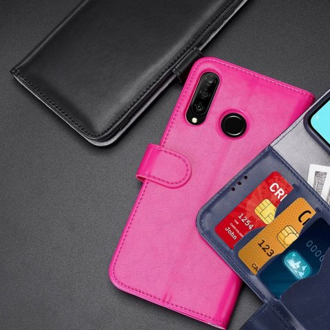 Etui portfel z klapką Dux Ducis Kado do Huawei P30 Lite czarny