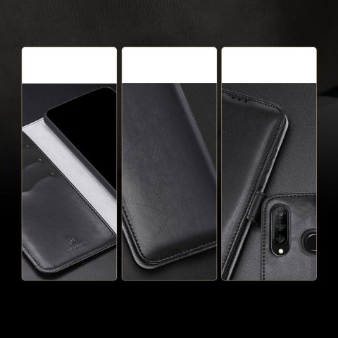 Etui portfel z klapką Dux Ducis Kado do Huawei P30 Lite czarny