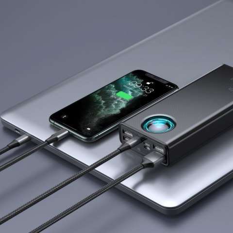 Baseus Amblight powerbank 65W 30000mAh Overseas Edition czarny (PPLG000101)