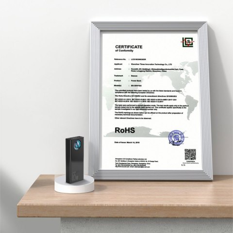 Baseus Amblight powerbank 65W 30000mAh Overseas Edition czarny (PPLG000101)