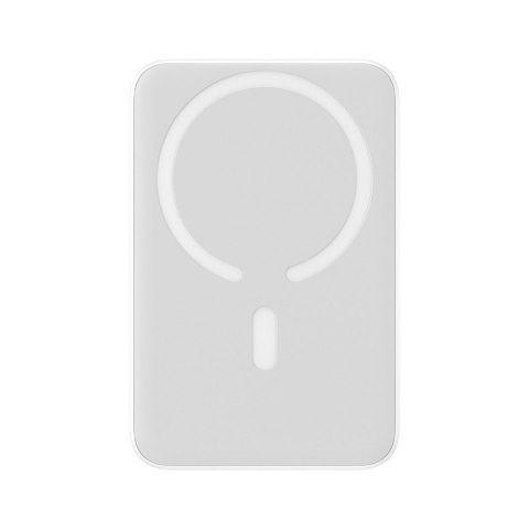 Baseus Magnetic Mini powerbank z ładowaniem indukcyjnym MagSafe 15W / szybkie ładowanie PD QC 20W 10000mAh biały (Overseas Editi