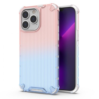 Etui Ombre Protect Case do iPhone 13 Pro Max różowo-niebieskie