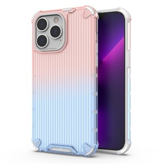 Etui Ombre Protect Case do iPhone 13 Pro różowo-niebieskie