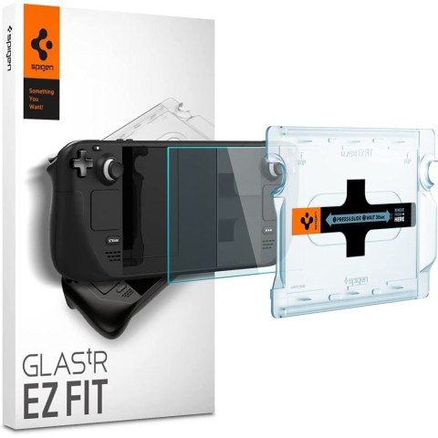 SZKŁO HARTOWANE SPIGEN GLAS.TR "EZ FIT" STEAM DECK CLEAR