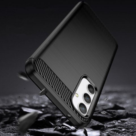 Etui Carbon Case do Samsung Galaxy A34 5G elastyczny czarny