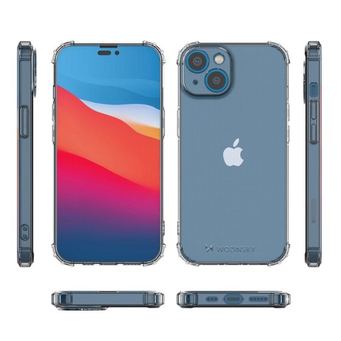 Wozinsky Anti Shock etui do iPhone 14 Plus pancerny pokrowiec przezroczyste