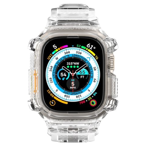 SPIGEN RUGGED ARMOR "PRO" APPLE WATCH ULTRA (49 MM) CRYSTAL CLEAR
