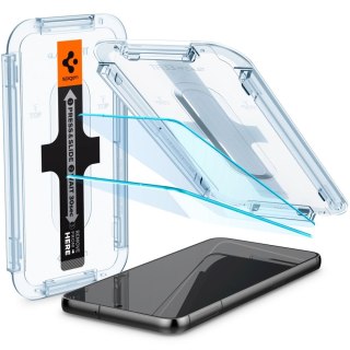 2x Szkło Hartowane Spigen Glas.tr "Ez Fit" do Samsung Galaxy S23 Clear