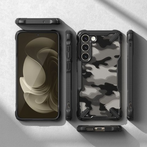 RINGKE FUSION X GALAXY S23+ PLUS CAMO BLACK