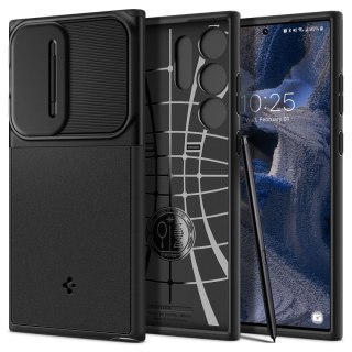 SPIGEN OPTIK ARMOR GALAXY S23 ULTRA BLACK