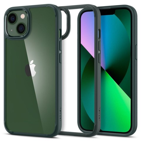 SPIGEN ULTRA HYBRID IPHONE 13 MIDNIGHT GREEN