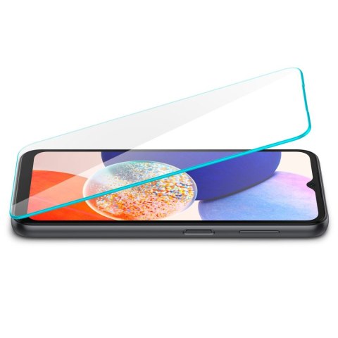 SZKŁO HARTOWANE SPIGEN GLAS.TR SLIM 2-PACK GALAXY A14 5G CLEAR