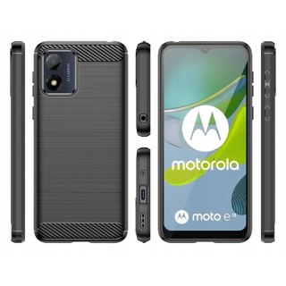 Etui Tpucarbon do Motorola Moto E13 Black