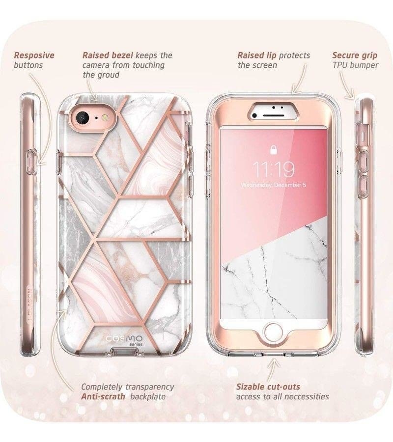 Etui Supcase Cosmo do Iphone 7 / 8 / SE 2020 Marble