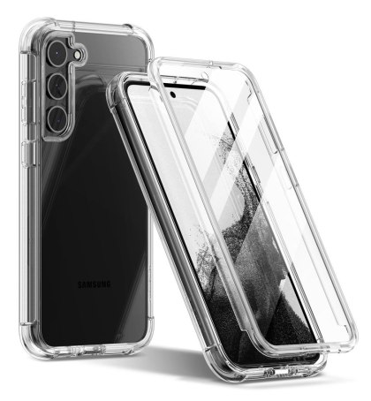 Etui z Szybką Kevlar Braders do Samsung Galaxy S23 Clear