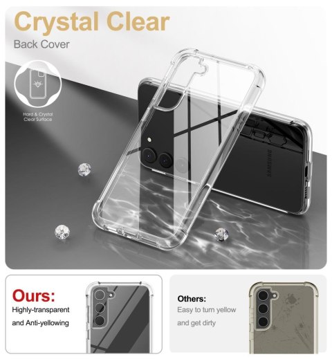 Etui z Szybką Kevlar Braders do Samsung Galaxy S23 Clear