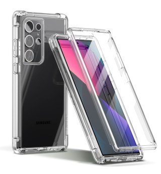 Etui z Szybką Kevlar Braders do Samsung Galaxy S23 Ultra Clear