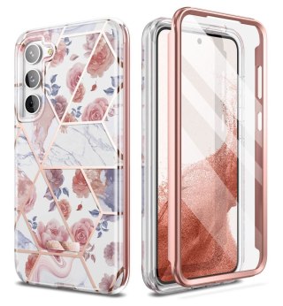 Etui z Szybką Velar Braders do Samsung Galaxy S23 Marble