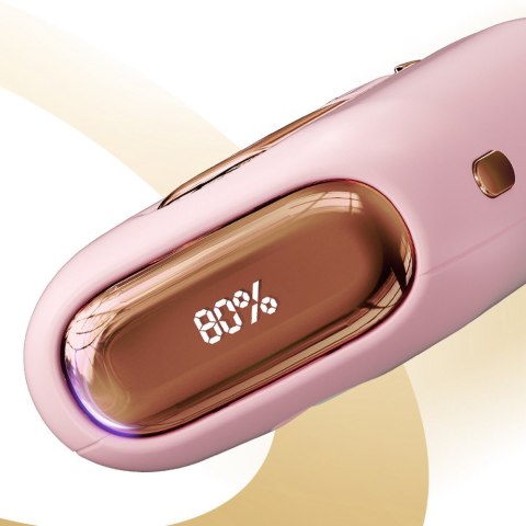 Joyroom powerbank 10000mAh Colorful Series 22.5W z 2 wbudowanymi kablami USB C i Lightning różowy (JR-L012)