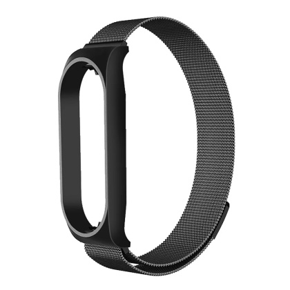 Opaska / Pasek Metal Braders do Xiaomi Mi Band 7 czarny