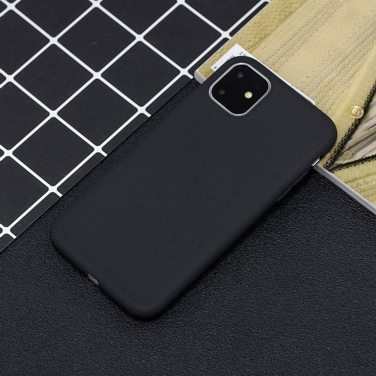 Elastyczne silikonowe etui Silicone Case do iPhone 11 Pro Max czarny