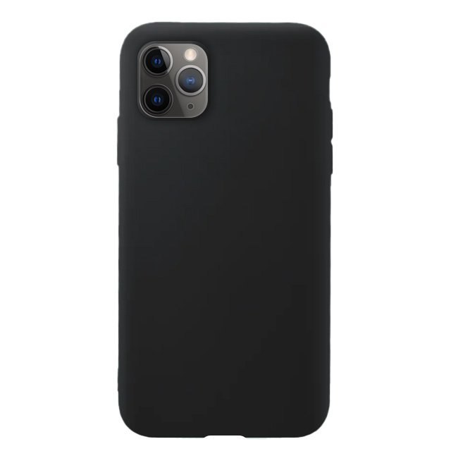 Elastyczne silikonowe etui Silicone Case do iPhone 11 Pro czarny