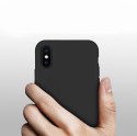 Elastyczne silikonowe etui Silicone Case do iPhone 11 ciemnoniebieski