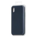 Elastyczne silikonowe etui Silicone Case do iPhone 11 ciemnoniebieski