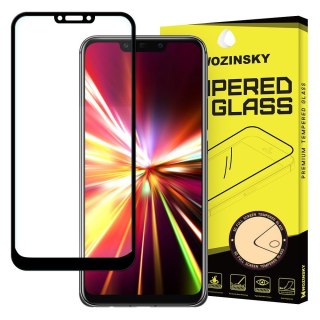 Szkło hartowane na cały ekran z ramką do Huawei Mate 30 Lite czarny