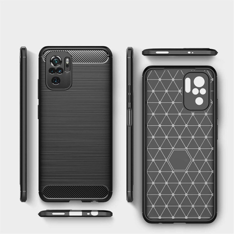 Etui Carbon Case do Xiaomi Redmi Note 10 / 10S czarny