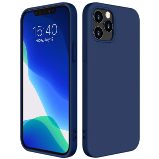 Etui Silicone Cloud do iPhone 12 Pro Max Midnight Blue